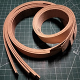 Nahkaremmi, värjäämätön kasviparkki