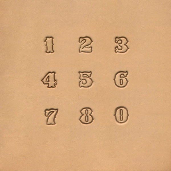 1/2" (13mm) Western-numerot punsselisetti